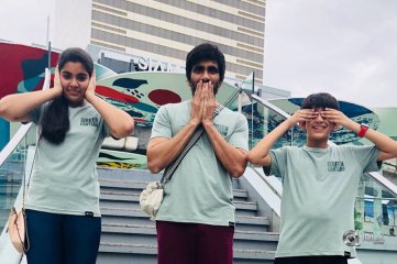 Ravi Teja Family Vacation Photos